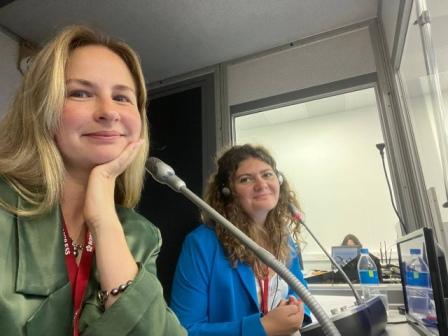 Преподаватели-переводчики Высшей школы перевода на ВЭФ-2024